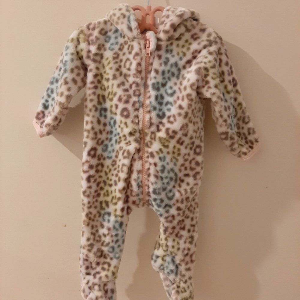 Fleece Hooded Onesie